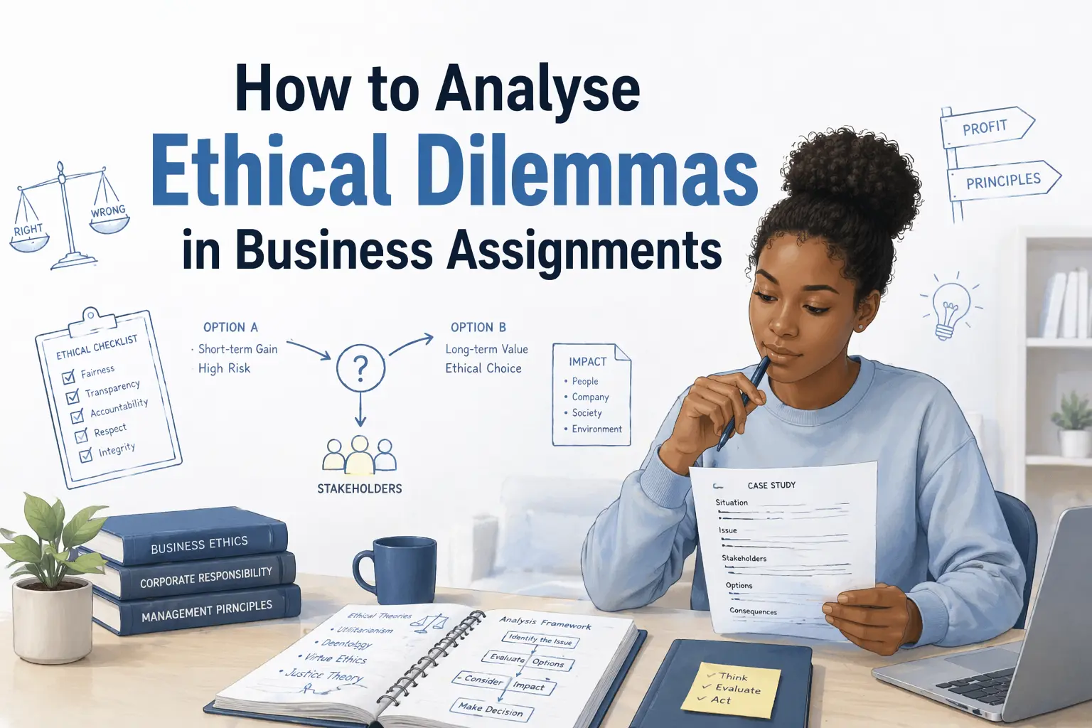 How to Analyse Ethical Dilemmas in Business Assignments