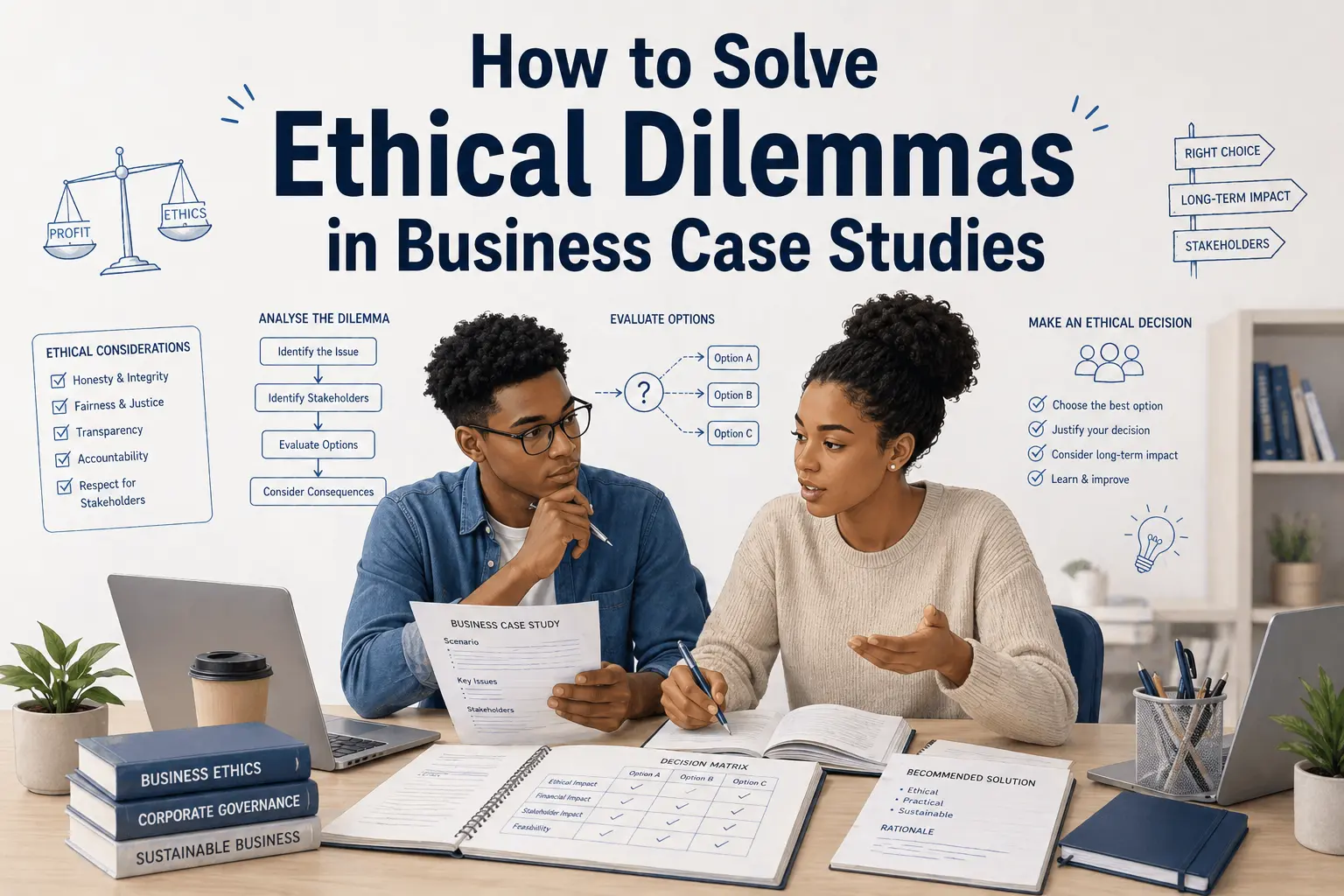How to Solve Ethical Dilemmas in Business Case Studies